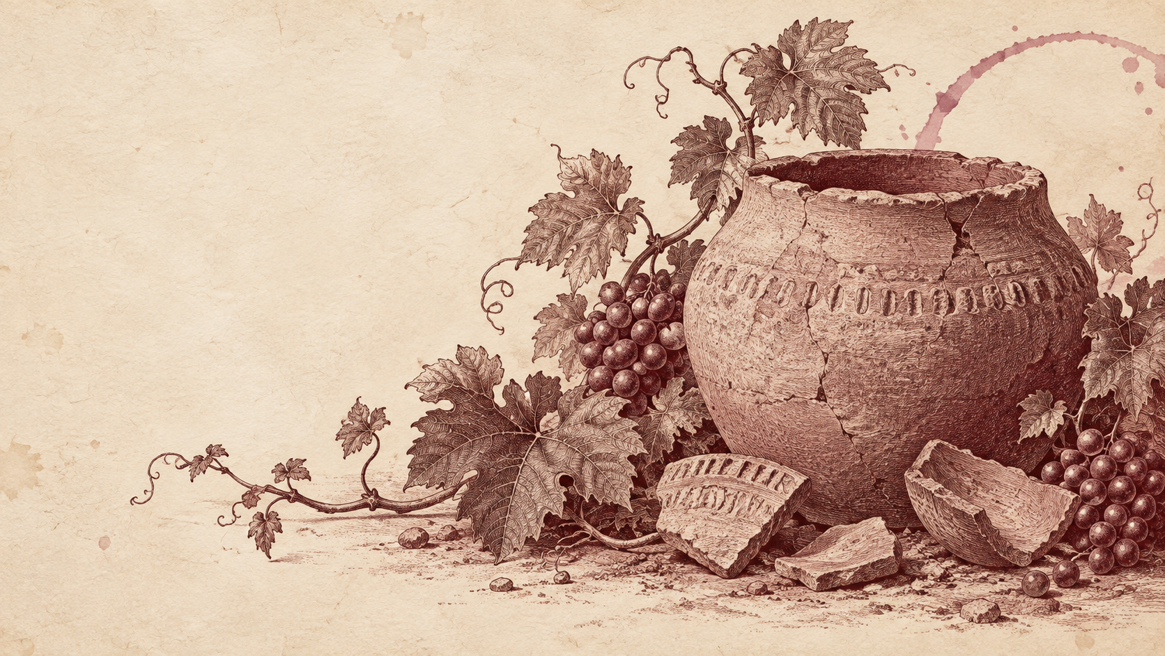 Who Made the First Wine?