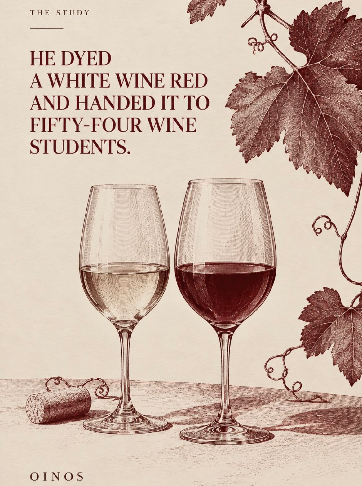 The wine was white.