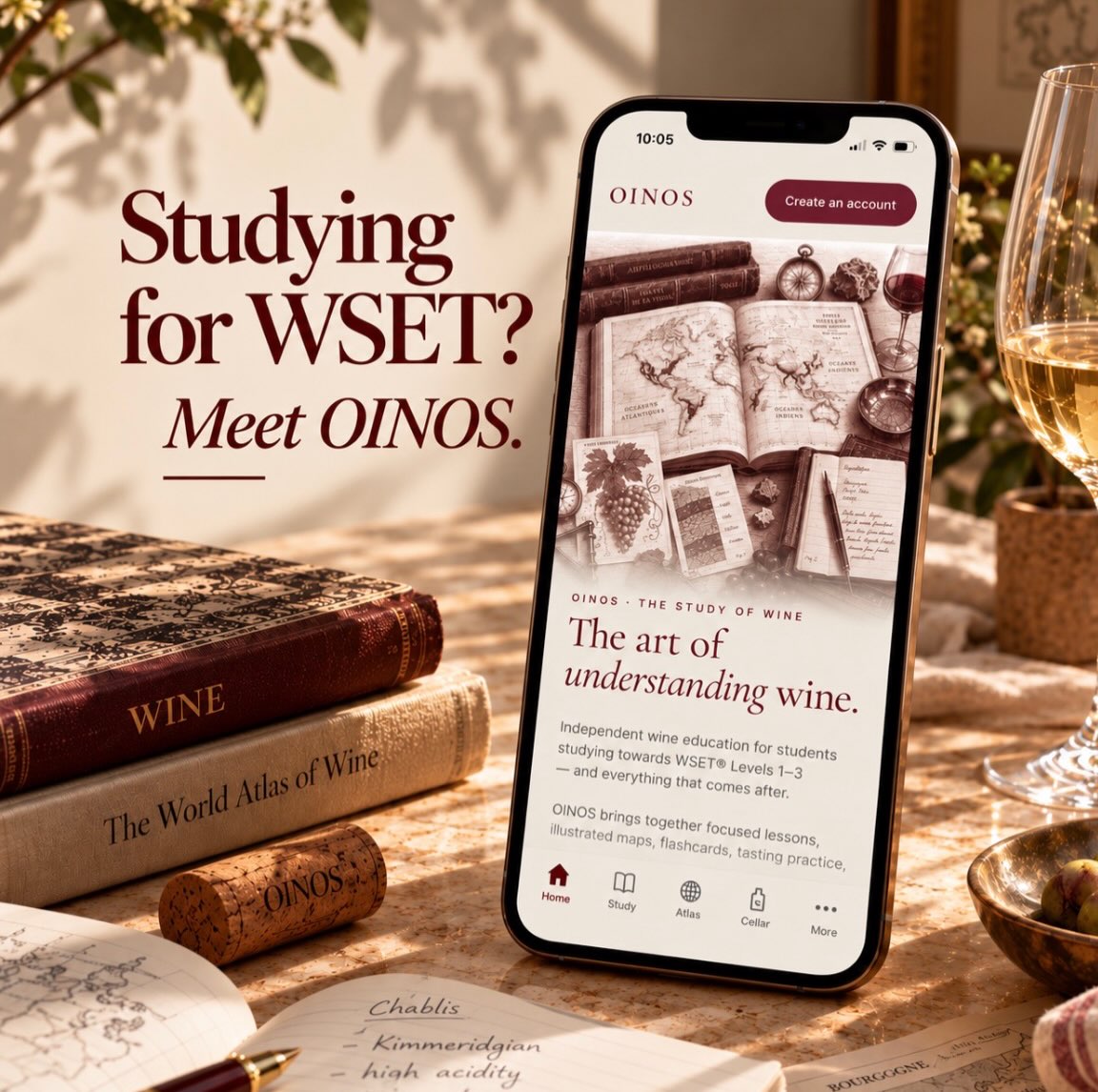 Revising for WSET has a particular look.